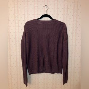 Cozy purple sweatshirt in great condition! Size large